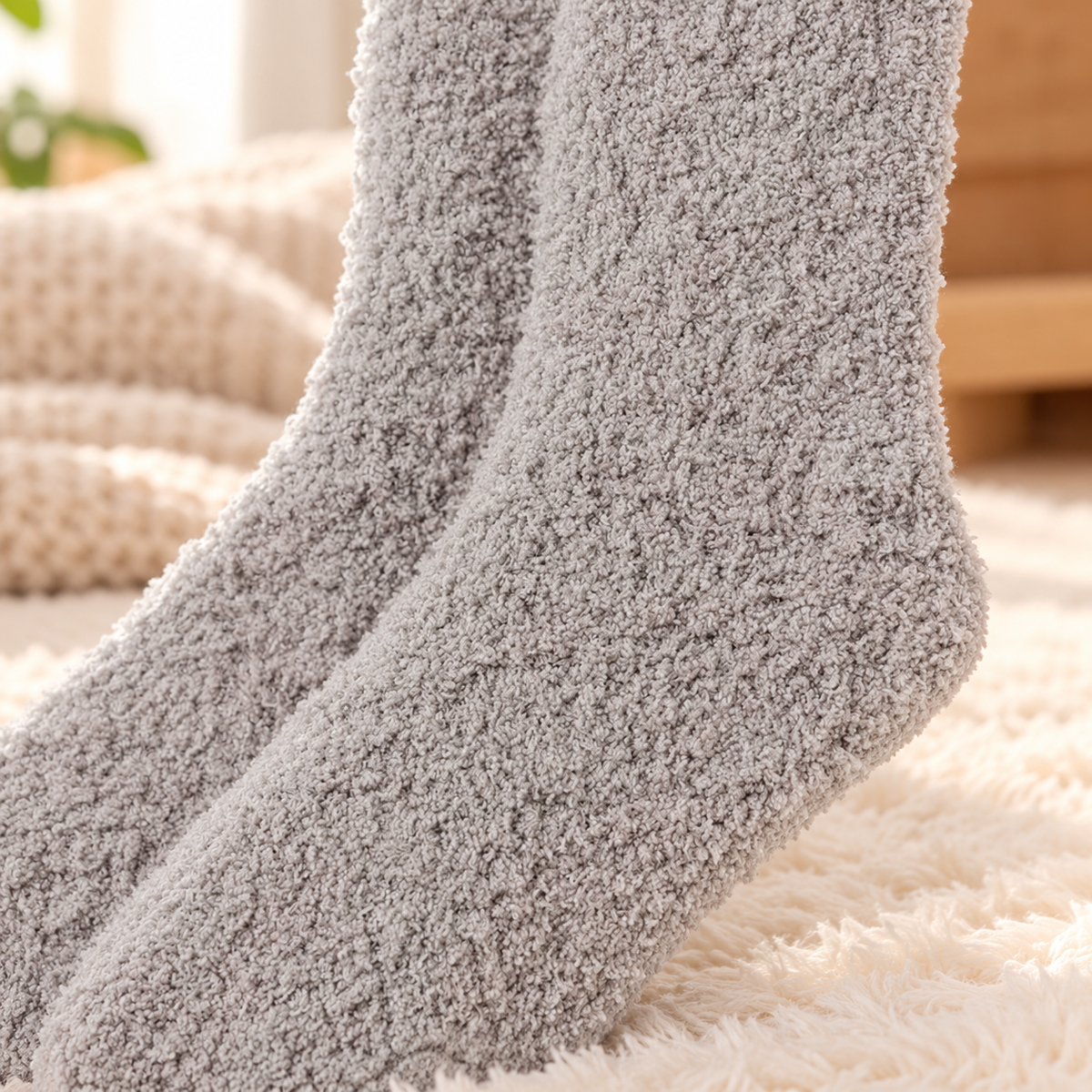 Cozy Fluffy Socks – 5 Pairs