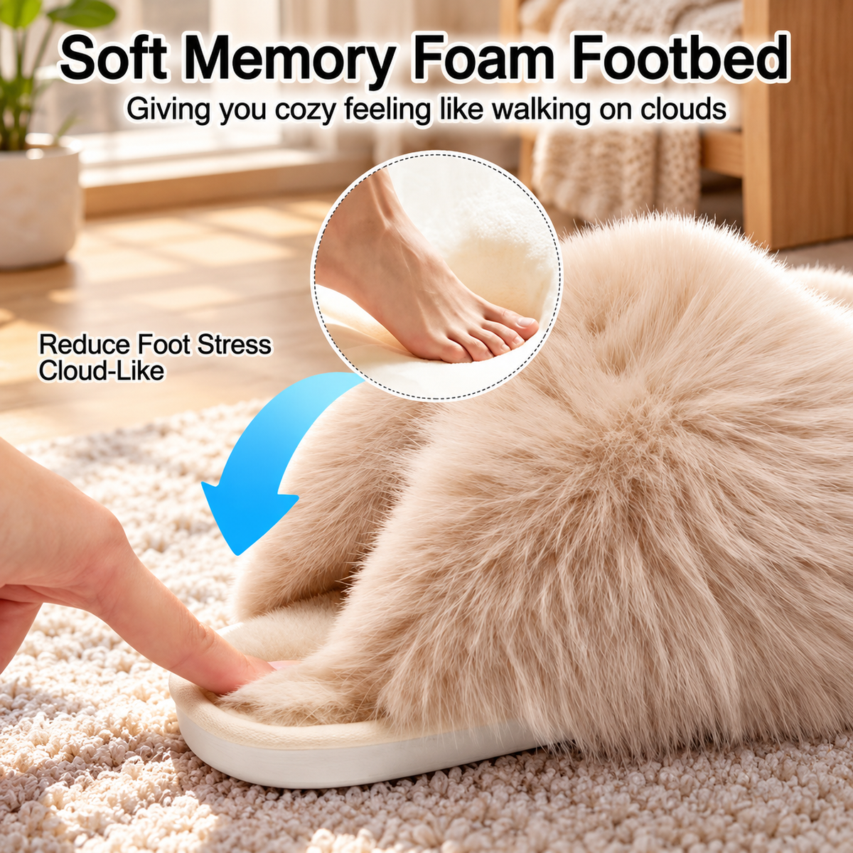 Cozy Memory Foam Slippers